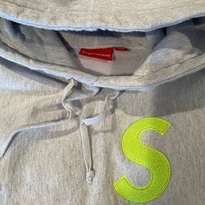 Supreme gray sweatshirt hoodie FW19